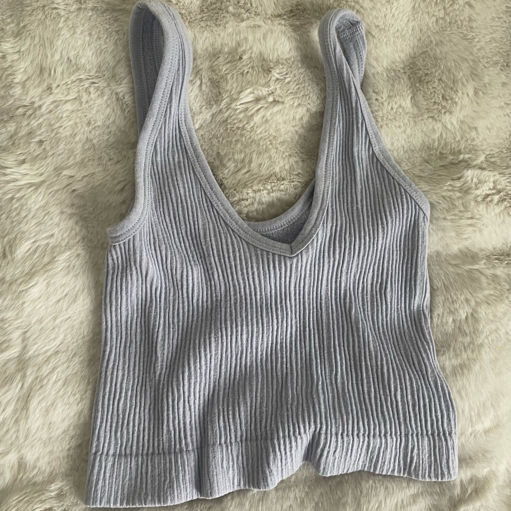 Urban Outfitters Out From Under V-Neck Tank Top small light purple
